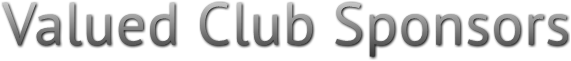 Valued Club Sponsors Valued Club Sponsors